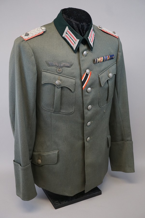 A military uniform on display

Description automatically generated with low confidence