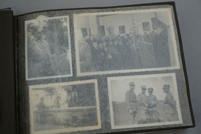 A group of photos of soldiers

Description automatically generated