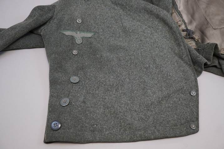 A close-up of a jacket

Description automatically generated