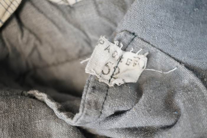A close-up of a piece of clothing

Description automatically generated