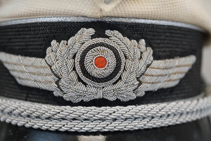 A close-up of a hat

Description automatically generated