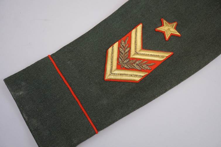 A close-up of a military uniform

AI-generated content may be incorrect.