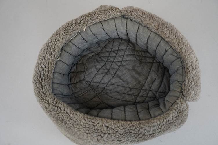 A close-up of a furry hat

AI-generated content may be incorrect.