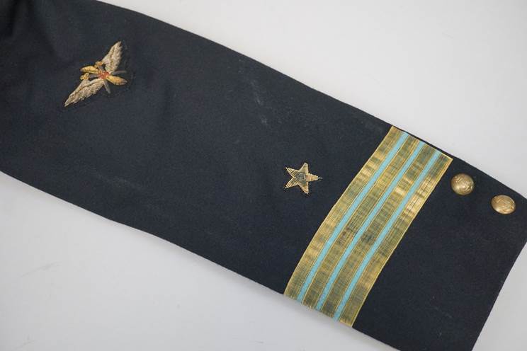 A close-up of a black uniform

AI-generated content may be incorrect.