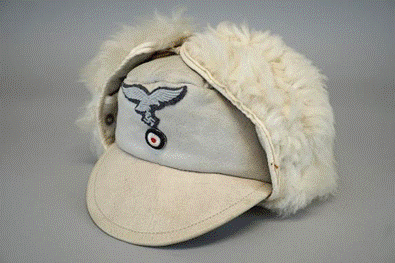 A hat with fur cap

Description automatically generated