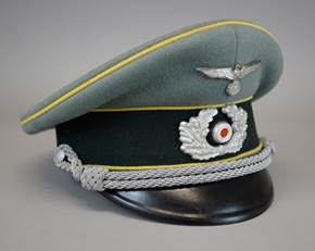 A close-up of a military hat

AI-generated content may be incorrect.
